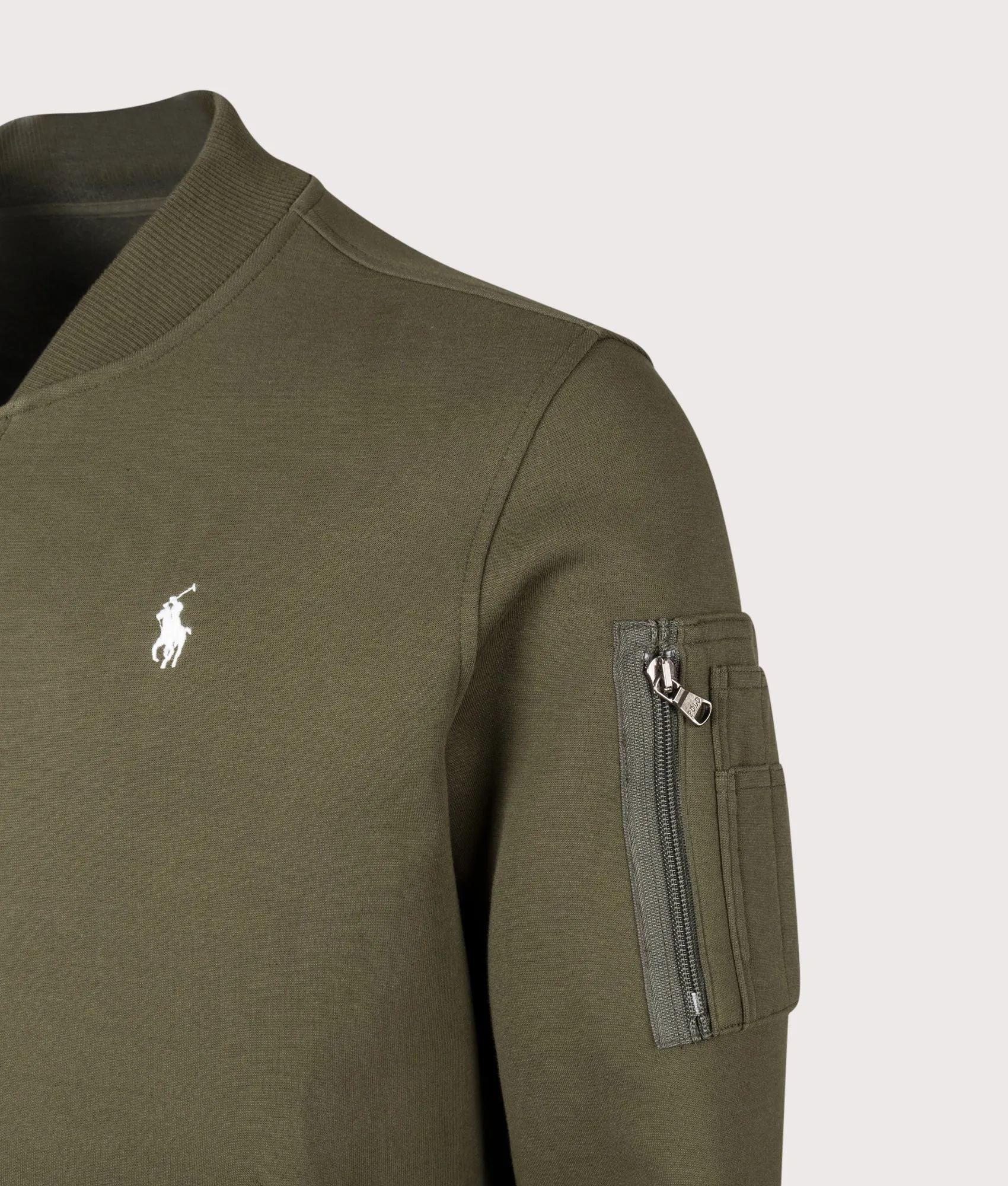 Double Knit Bomber Jacket sold by EQVVS product image thumbnail 3