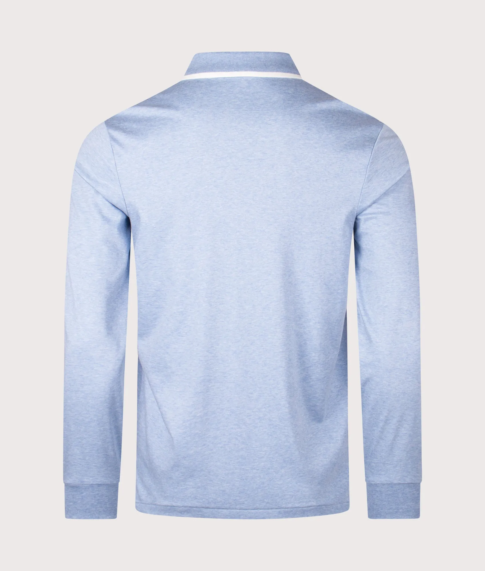 Custom Slim Fit Long Sleeve Polo Shirt sold by EQVVS product image thumbnail 3