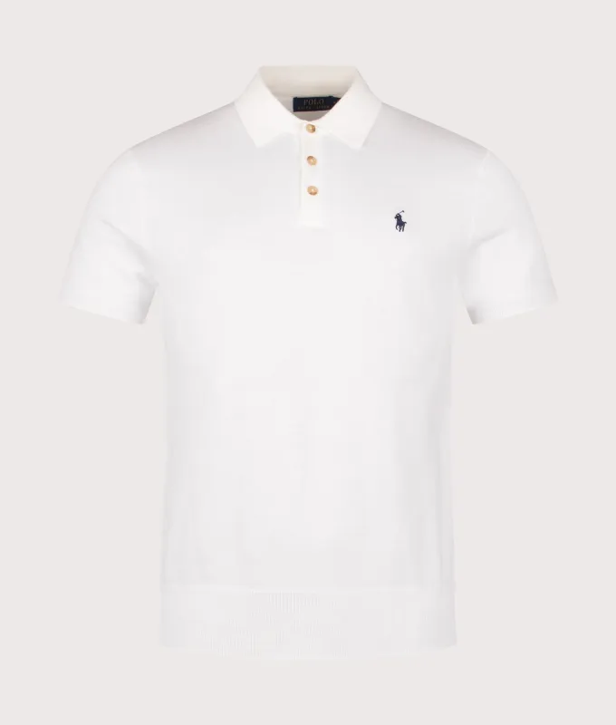 Cotton Knitted Polo Shirt sold by EQVVS