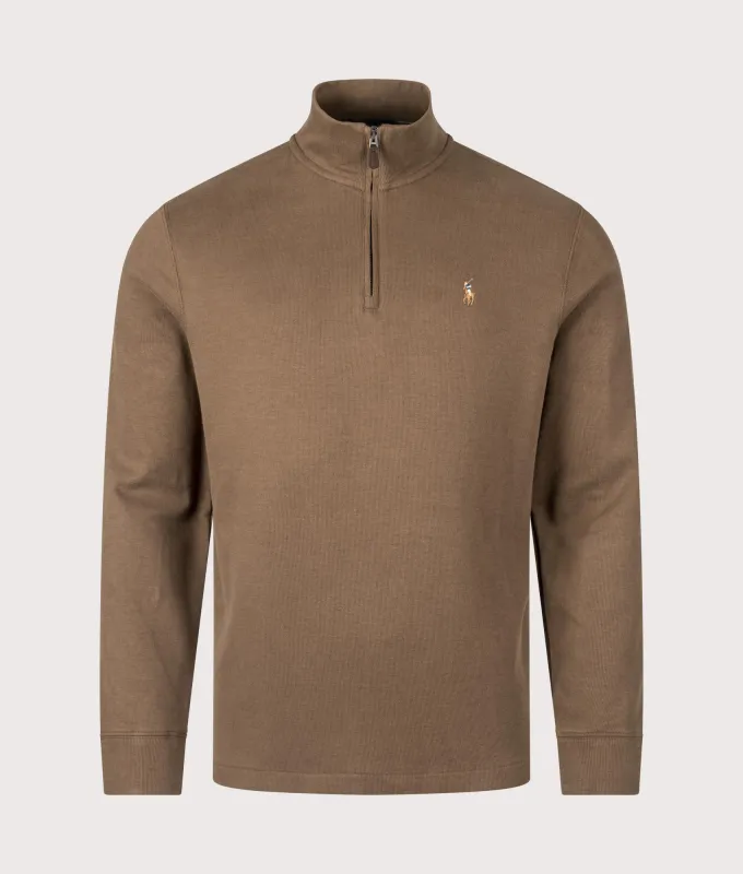 Estate-Rib Quarter Zip Knit sold by EQVVS