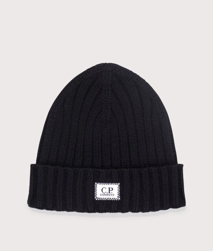 Wool Logo Beanie made by C.P. Company