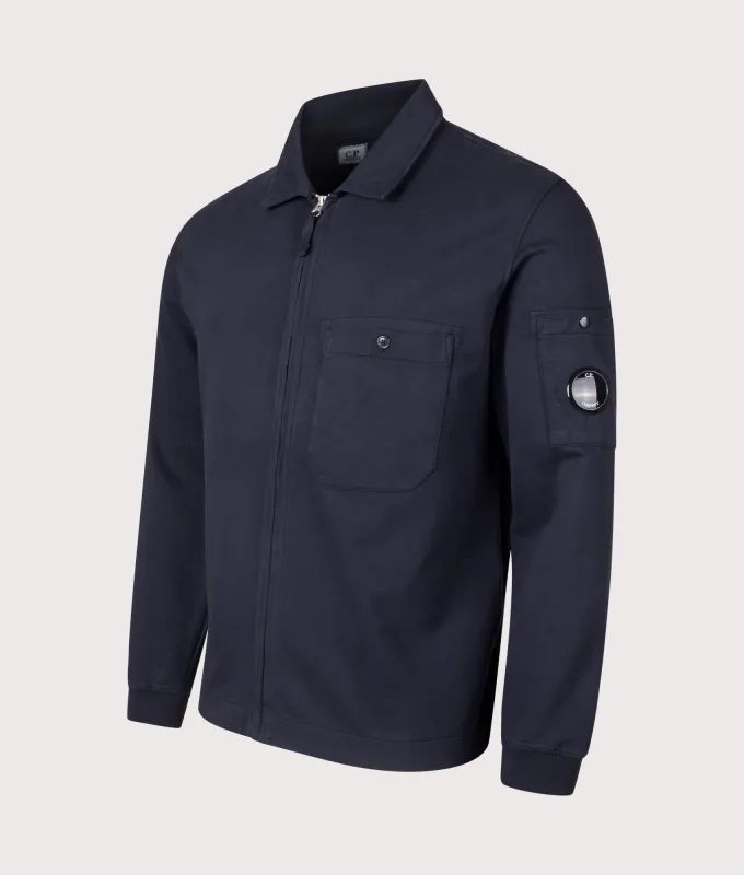 Fleece Lens Full Zip Sweatshirt sold by EQVVS