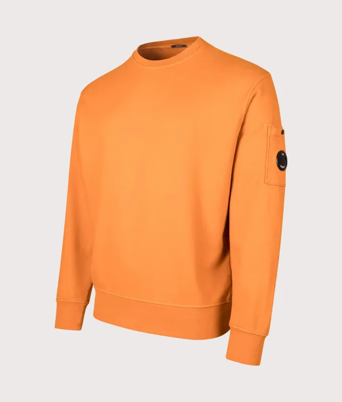 Diagonal Fleece Crewneck Lens Sweatshirt sold by EQVVS