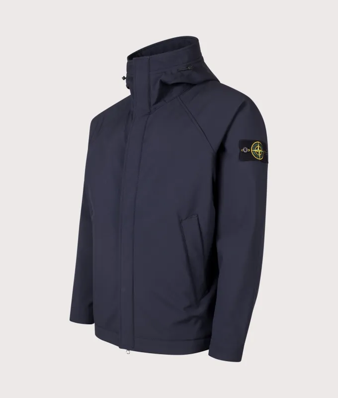 Hooded Soft Shell Jacket made by Stone Island