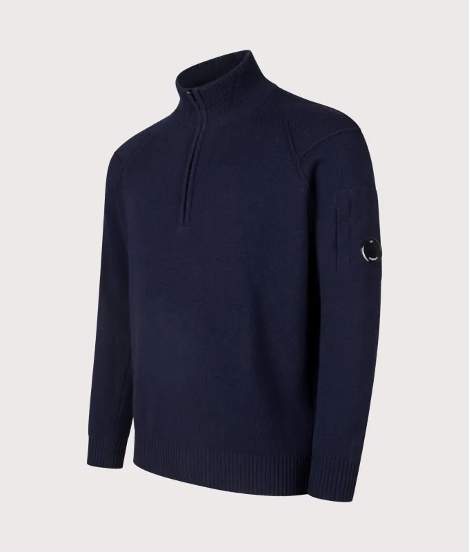 Lambswool GRS Quarter Zip Jumper sold by EQVVS