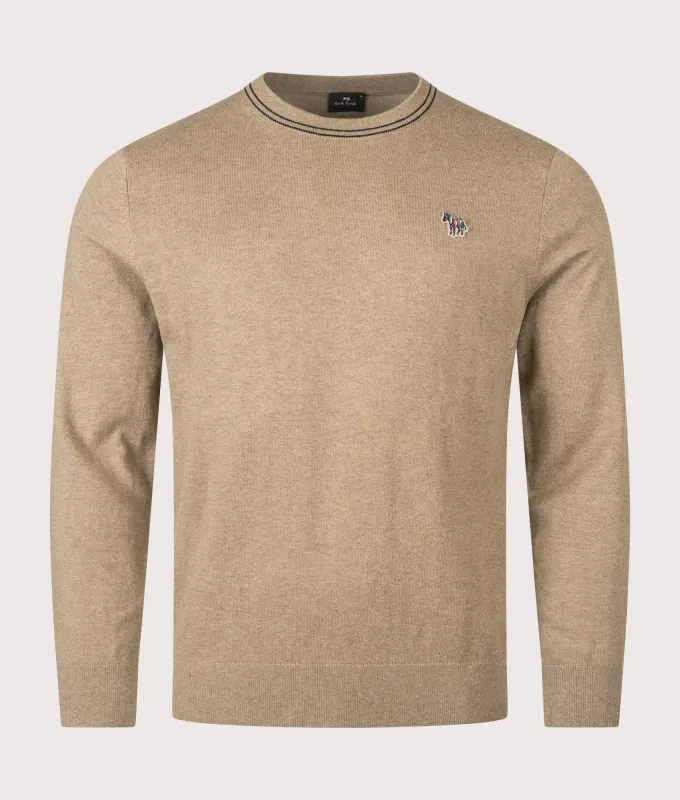 Zebra Badge Jumper sold by EQVVS