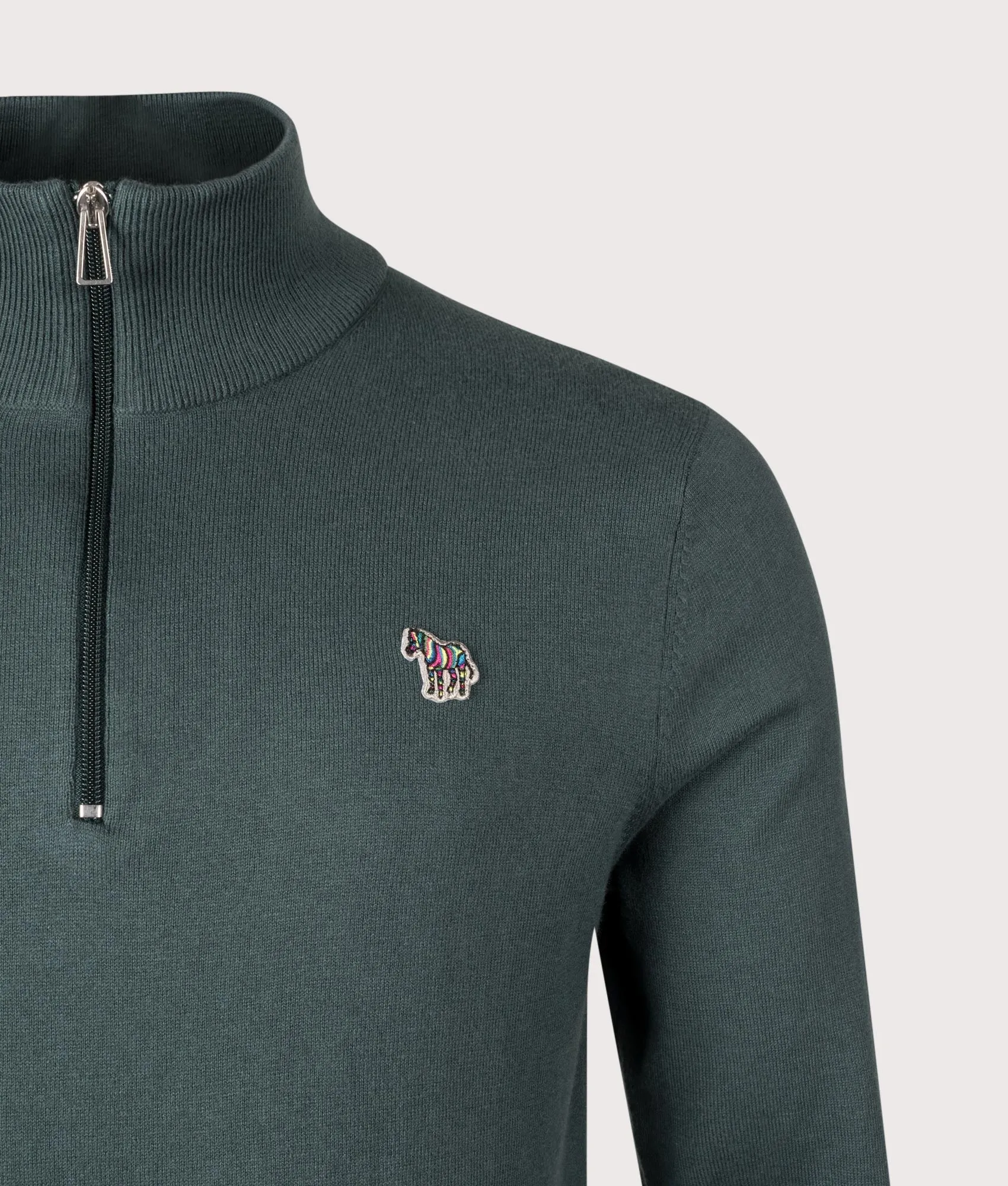 Quarter Zip Zebra Logo Jumper sold by EQVVS product image thumbnail 2