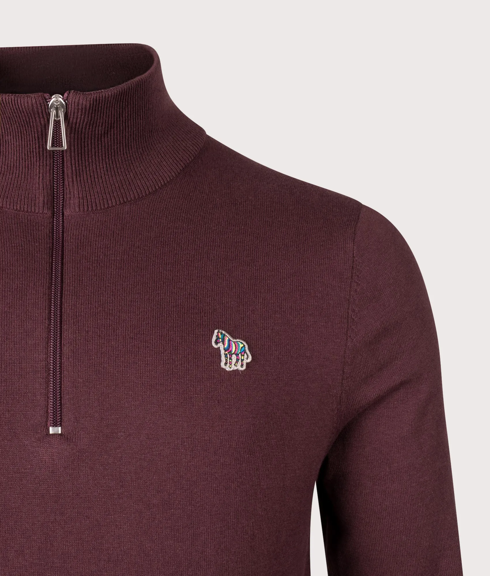 Quarter Zip Zebra Logo Jumper sold by EQVVS product image thumbnail 2