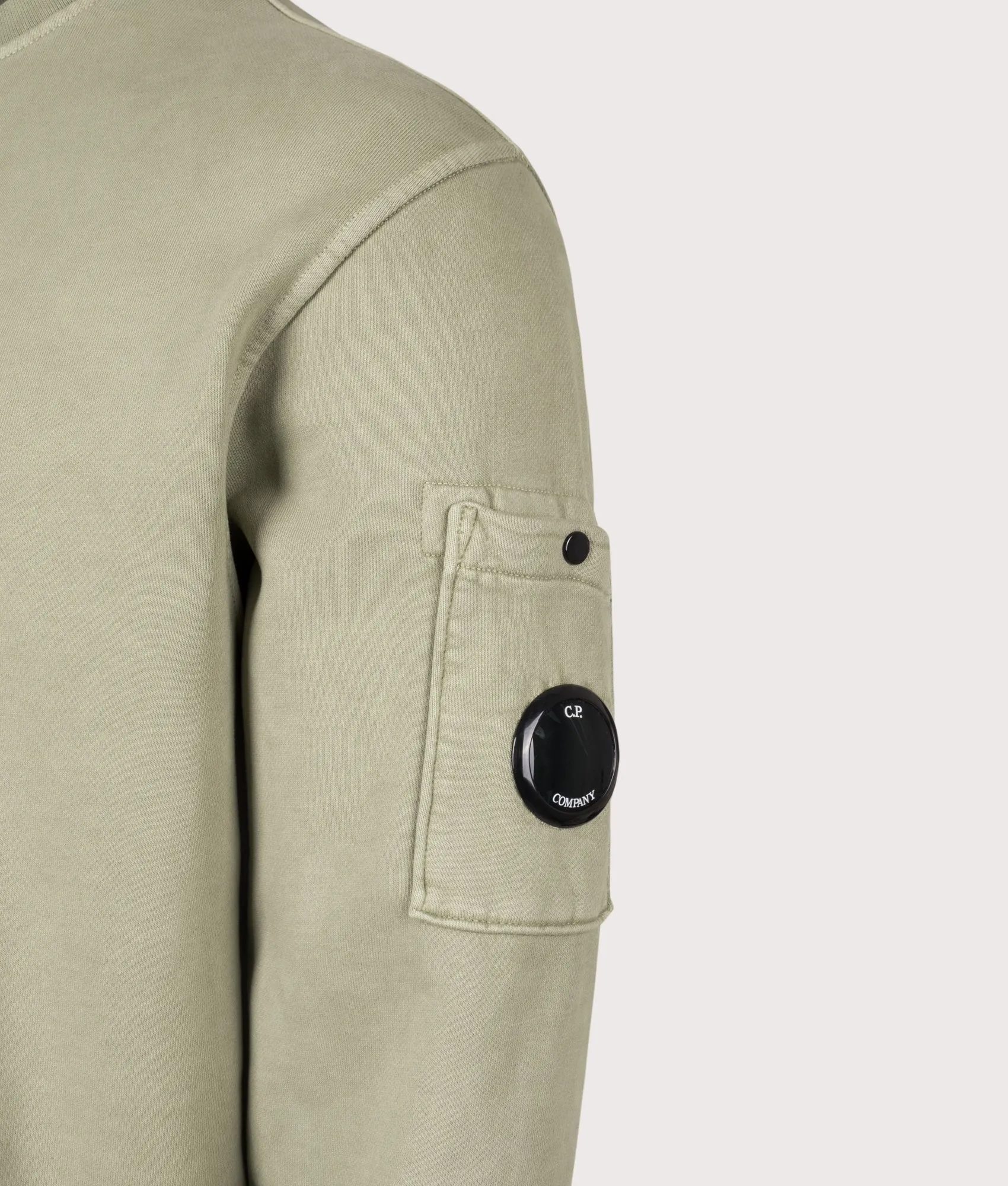 Diagonal Fleece Crewneck Lens Sweatshirt sold by EQVVS product image thumbnail 2