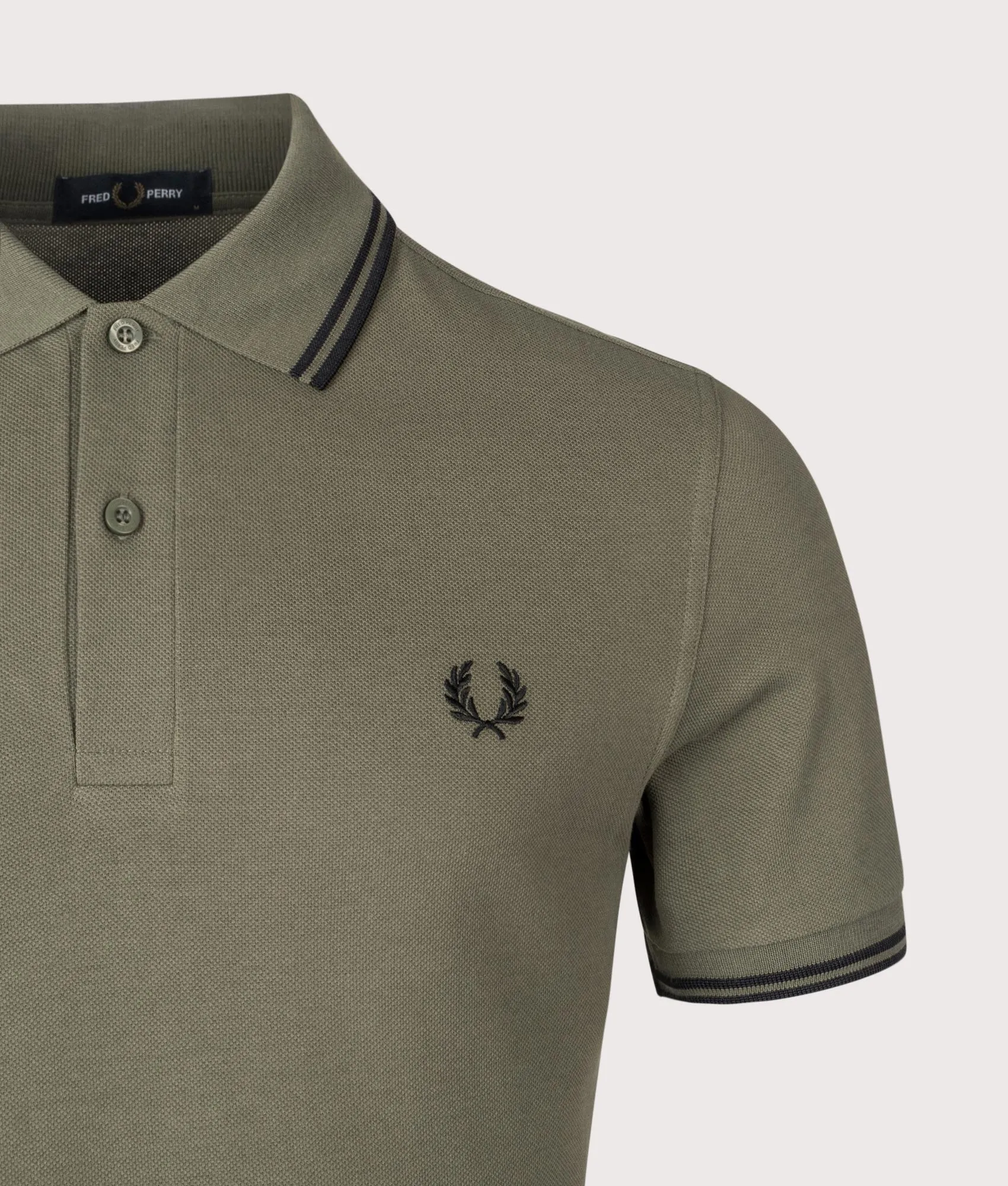 Twin Tipped Fred Perry Polo Shirt sold by EQVVS product image thumbnail 2