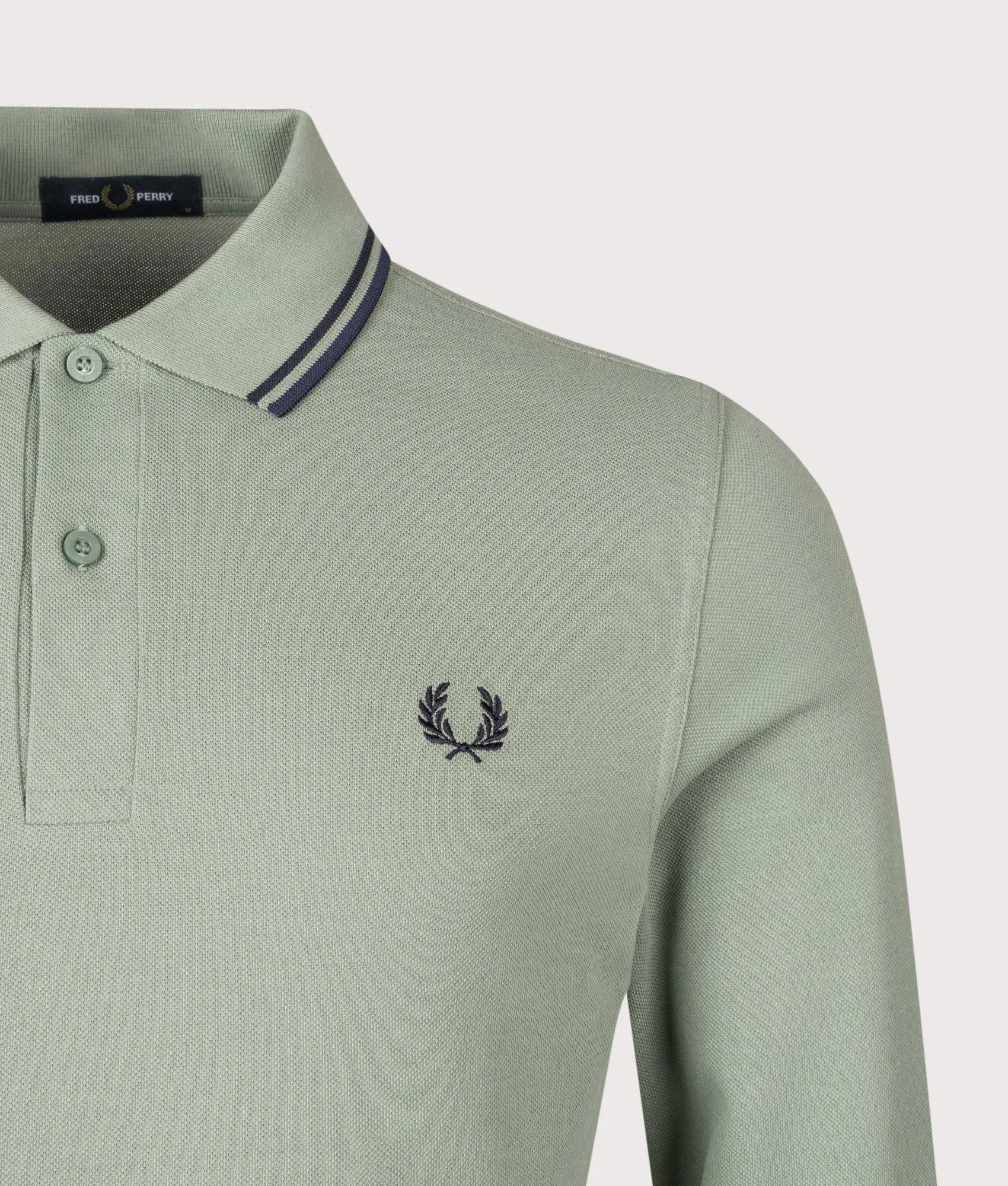 Long Sleeve Twin Tipped Polo Shirt sold by EQVVS product image thumbnail 2