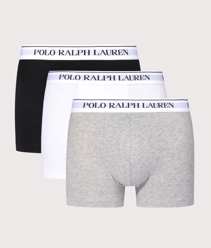3 Pack Classic Stretch Cotton Trunks made by Polo by Ralph Lauren