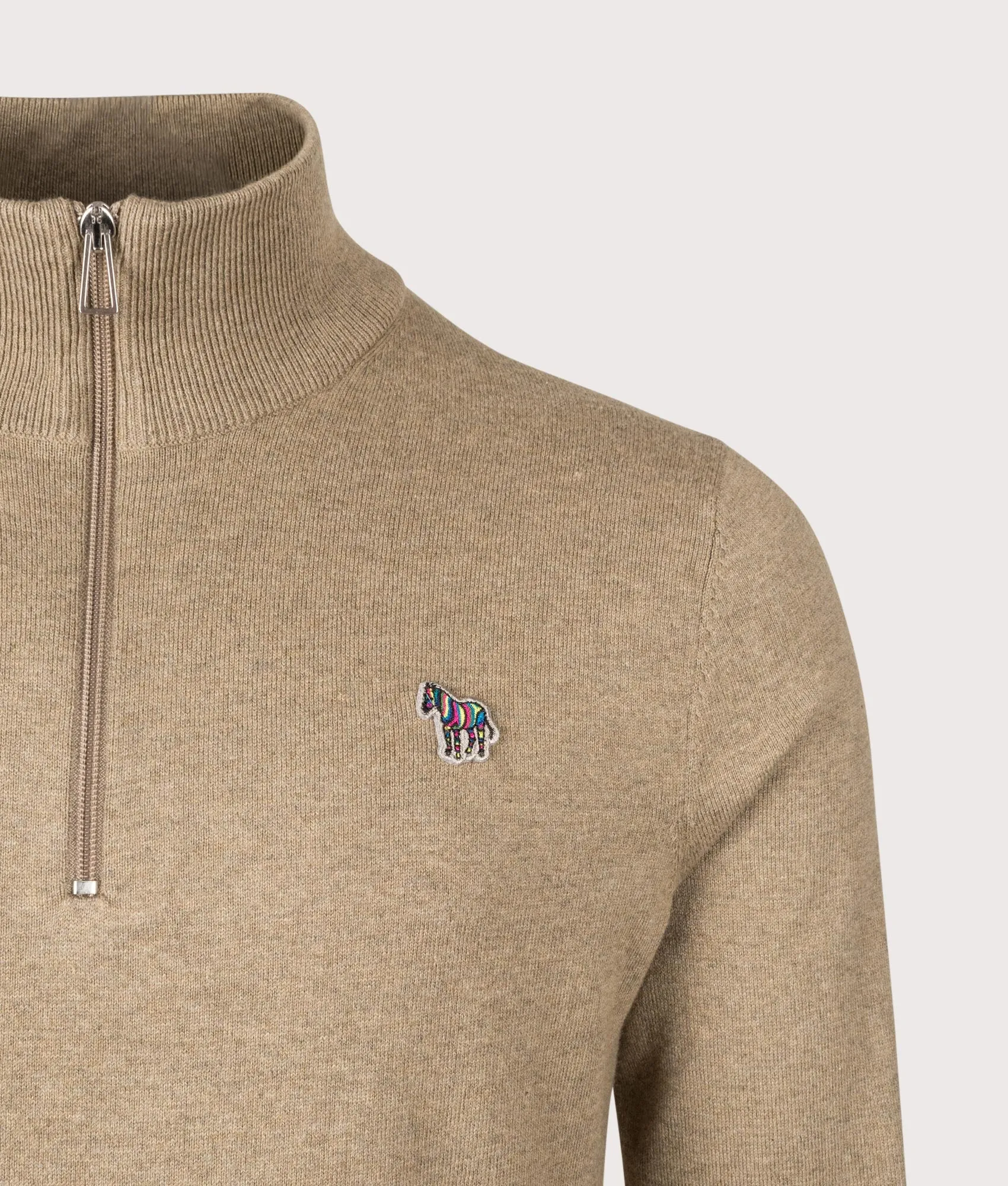 Quarter Zip Zebra Logo Jumper sold by EQVVS product image thumbnail 2