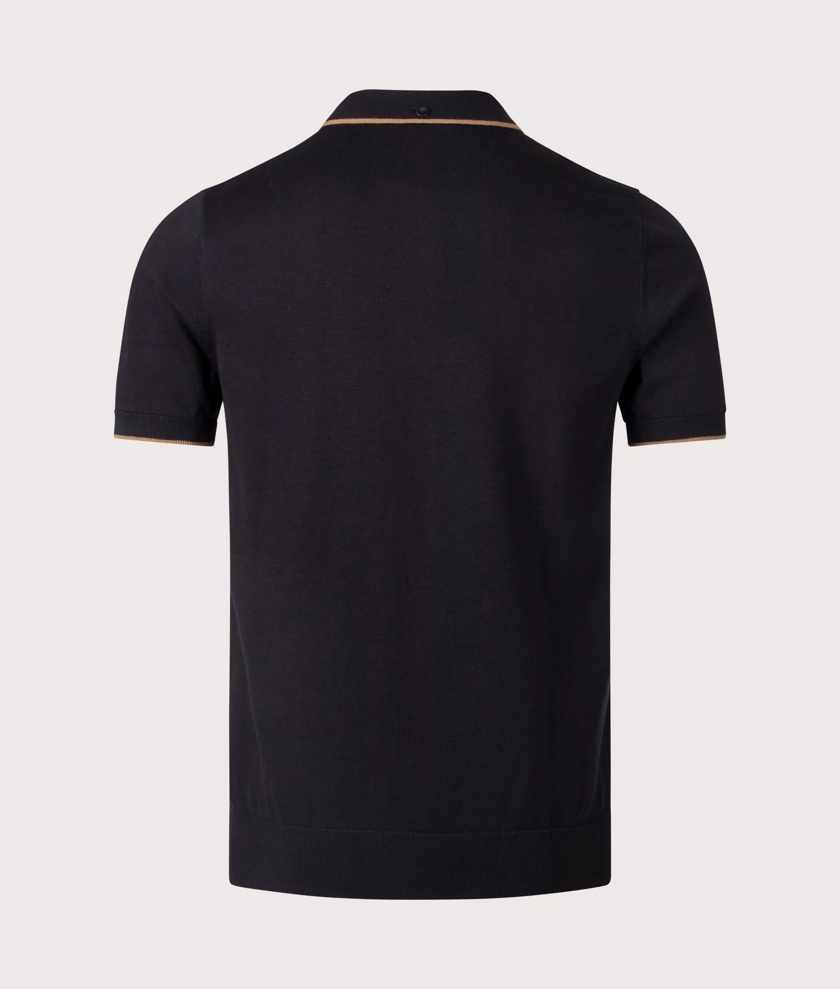 Piqué Stitch Knitted Polo Shirt sold by EQVVS product image thumbnail 3