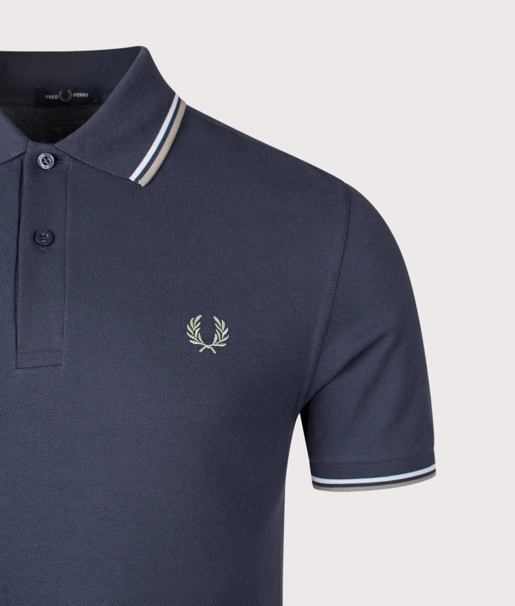 Twin Tipped Fred Perry Polo Shirt sold by EQVVS product image thumbnail 2