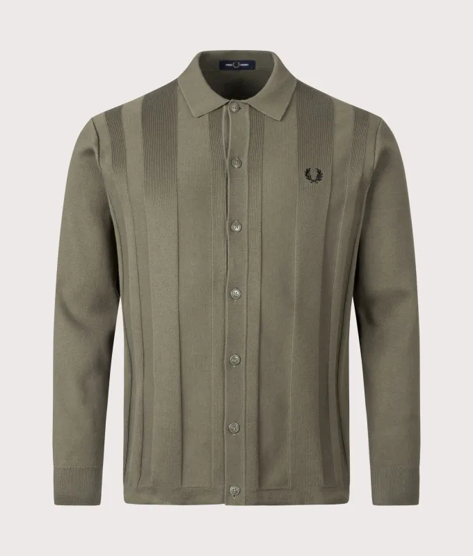 Button Through Knitted Shirt sold by EQVVS