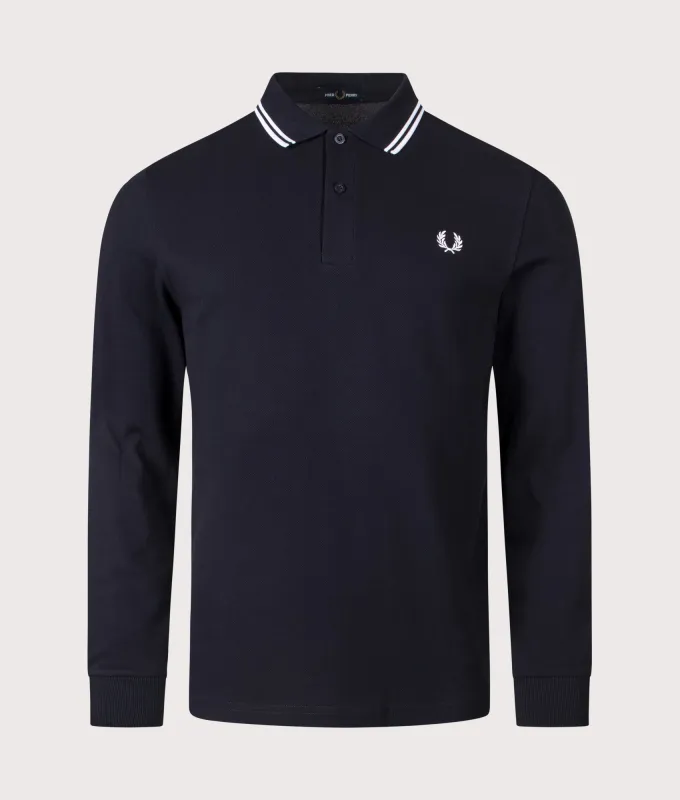 Long Sleeve Twin Tipped Polo Shirt sold by EQVVS