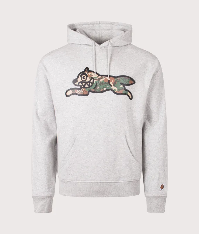 Woodland Camo Running Dog Hoodie made by Billionaire Boys Club