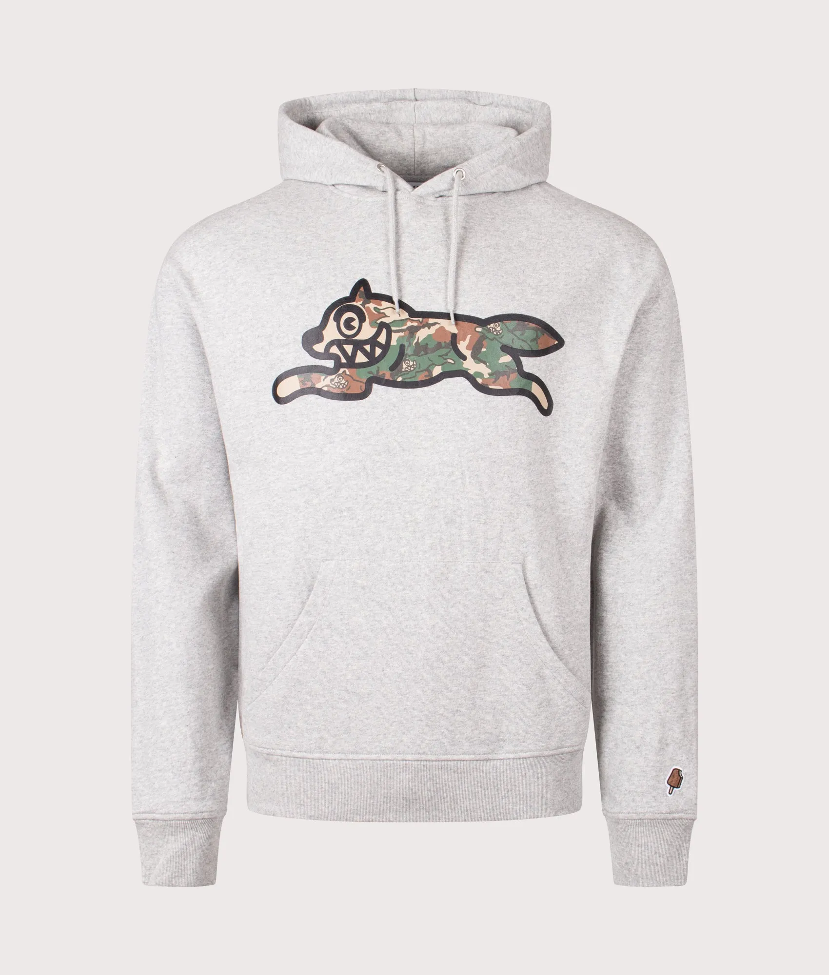 Woodland Camo Running Dog Hoodie sold by EQVVS
