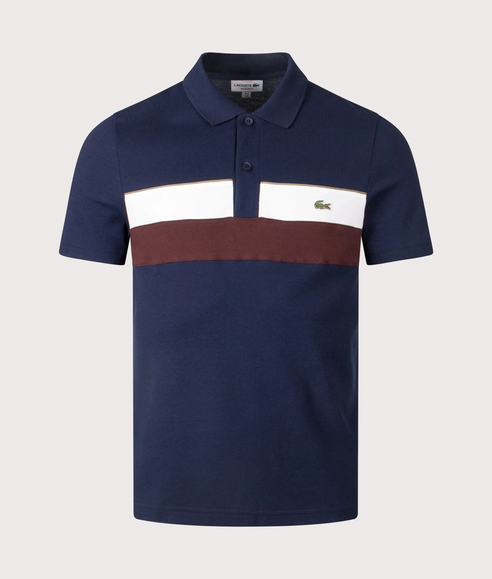Colourblock Piqué Polo Shirt sold by EQVVS
