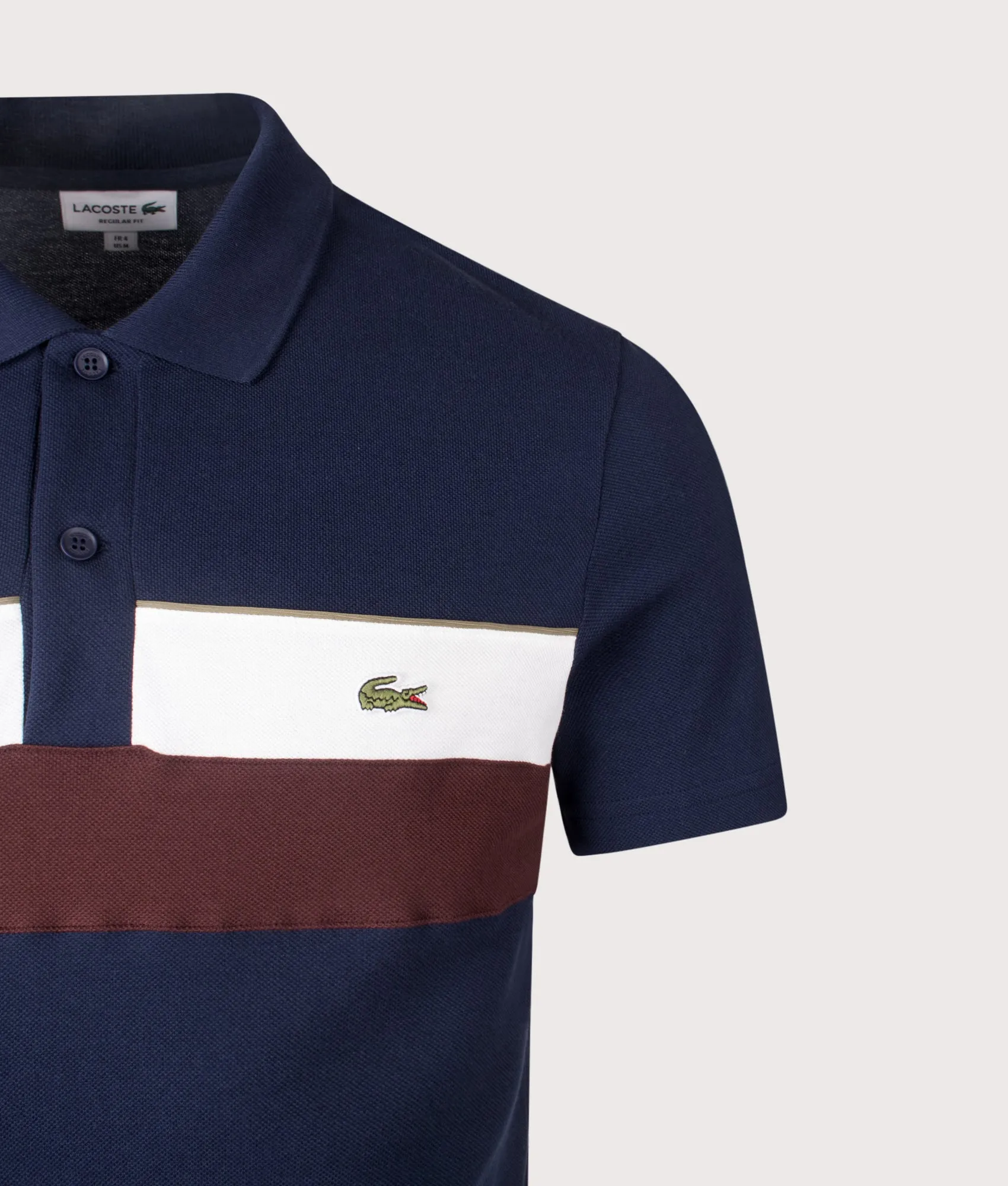 Colourblock Piqué Polo Shirt sold by EQVVS product image thumbnail 2