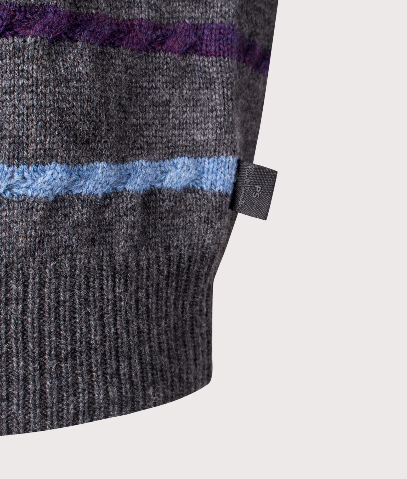 Striped Polo Collar Knit sold by EQVVS product image thumbnail 2