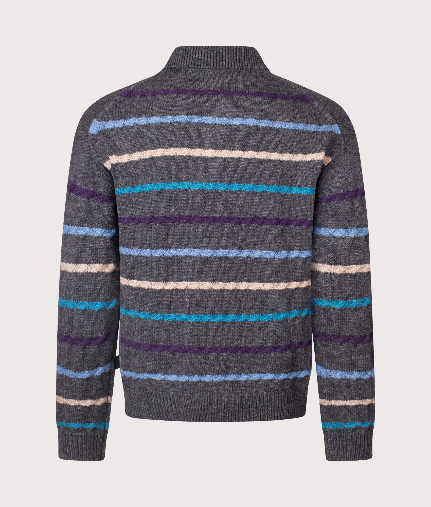 Striped Polo Collar Knit sold by EQVVS product image thumbnail 3
