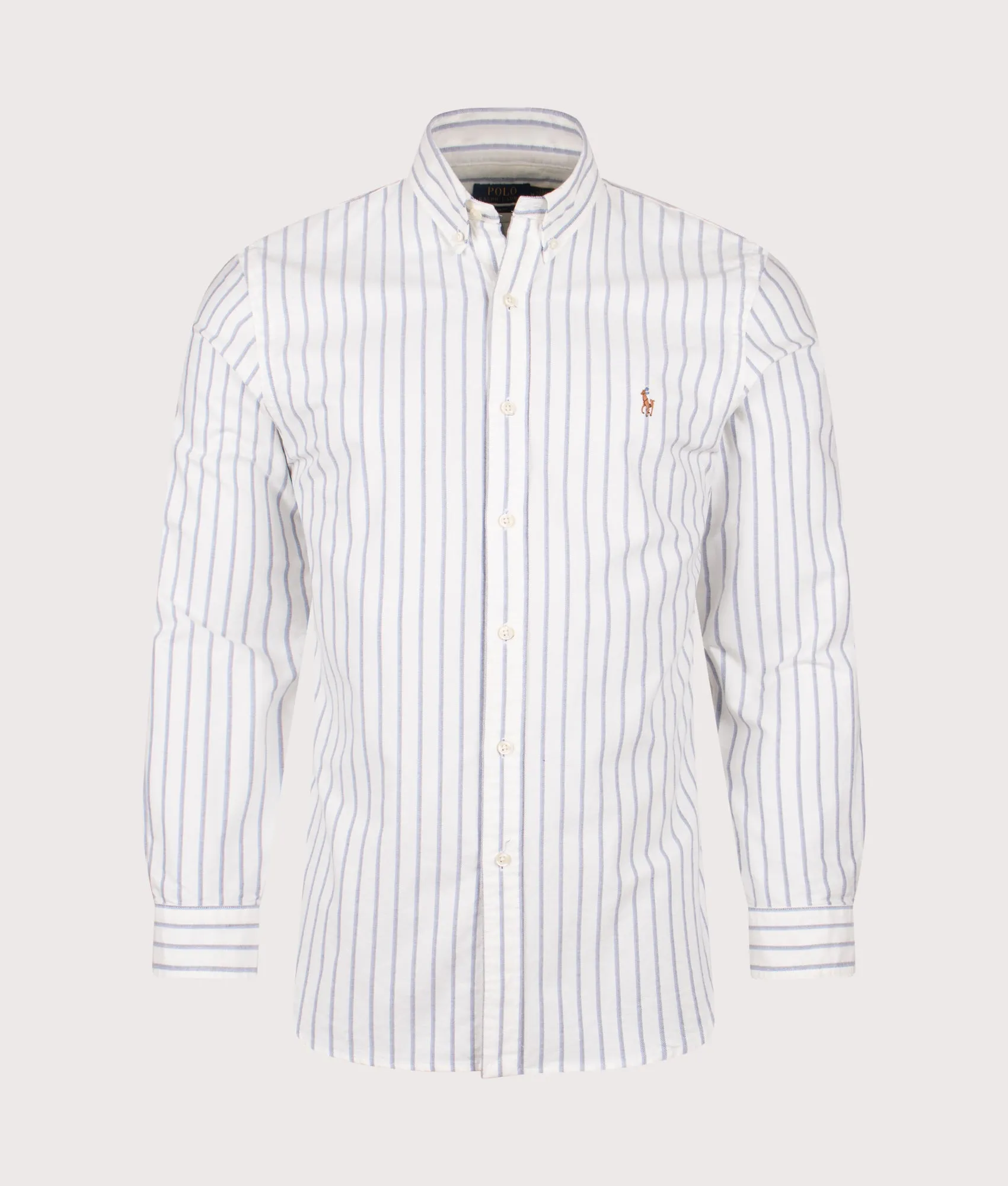 Slim Fit Striped Oxford Shirt sold by EQVVS
