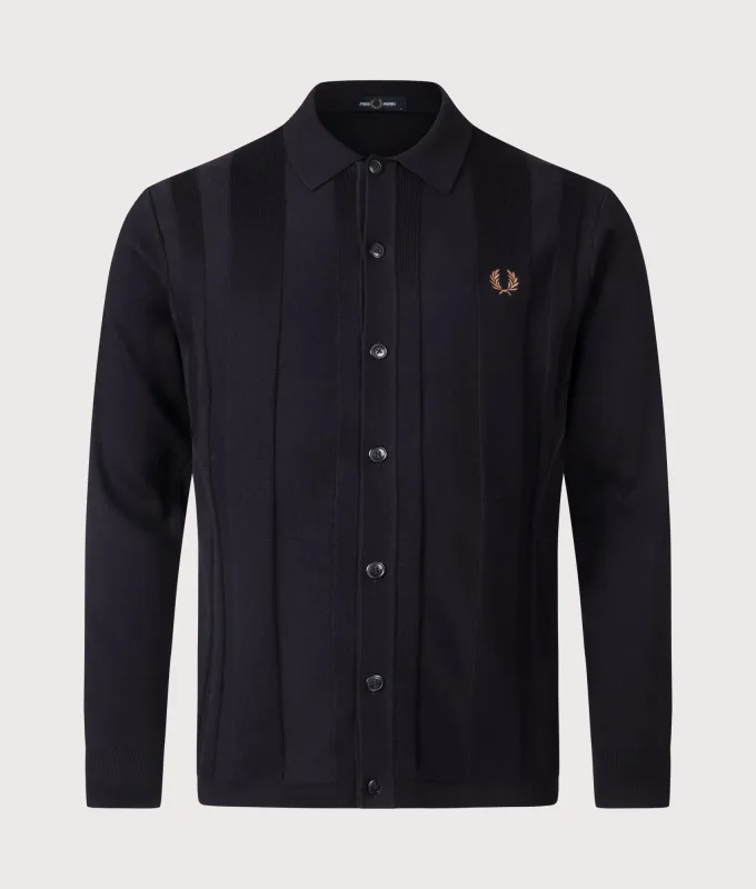 Button Through Knitted Shirt sold by EQVVS