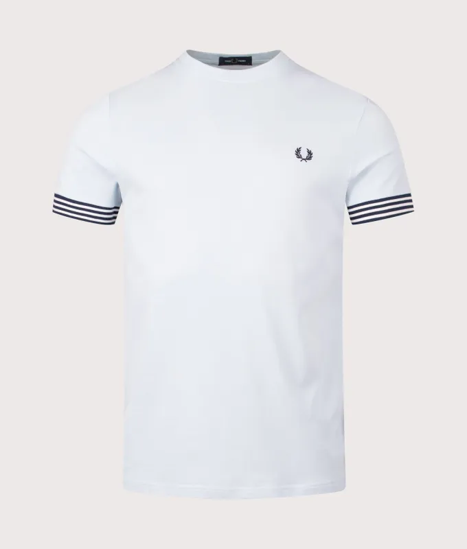 Striped Cuff T-Shirt sold by EQVVS