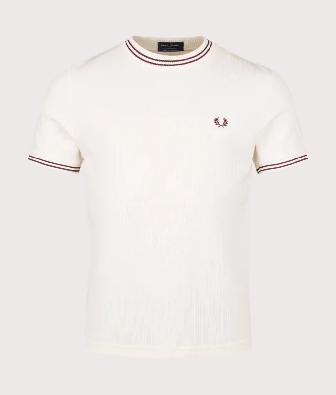 Ribbed Jersey T-Shirt sold by EQVVS