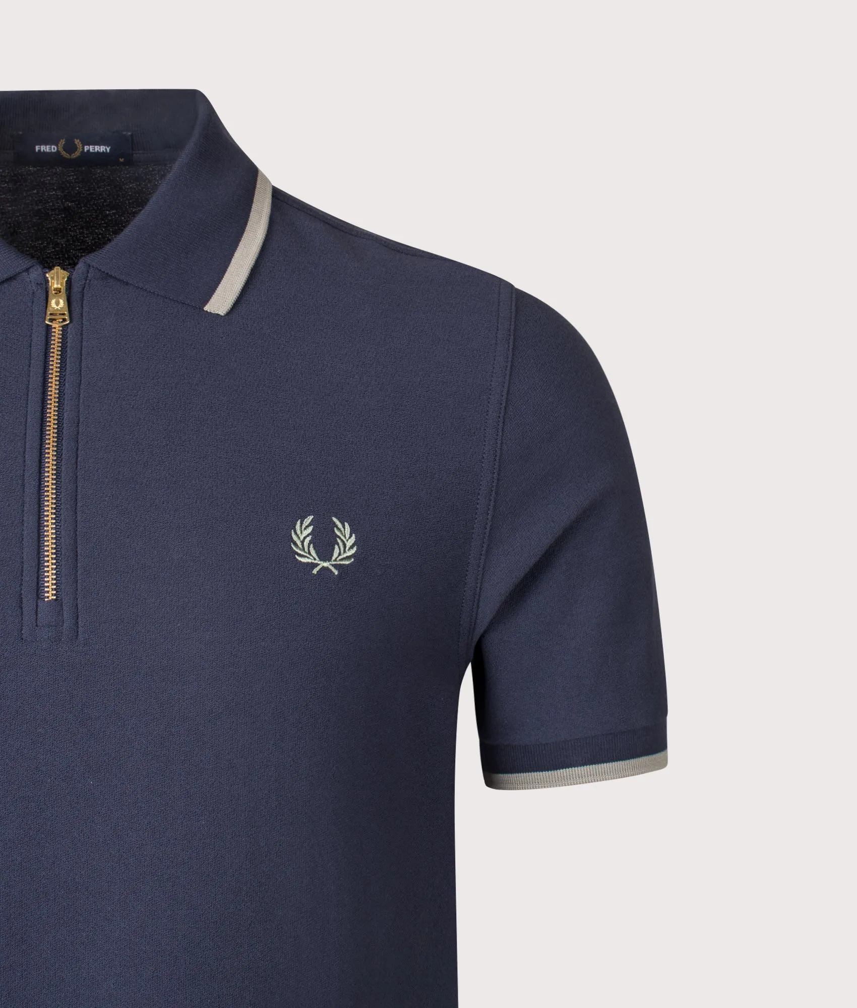 Crepe Piqué Polo Shirt sold by EQVVS product image thumbnail 2