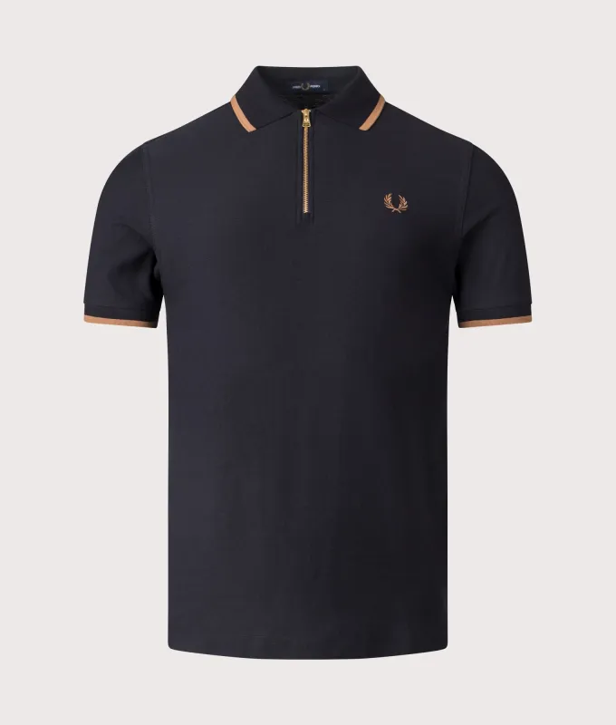 Crepe Piqué Polo Shirt sold by EQVVS