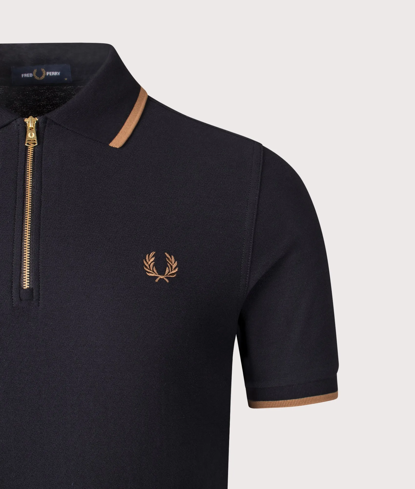 Crepe Piqué Polo Shirt sold by EQVVS product image thumbnail 2