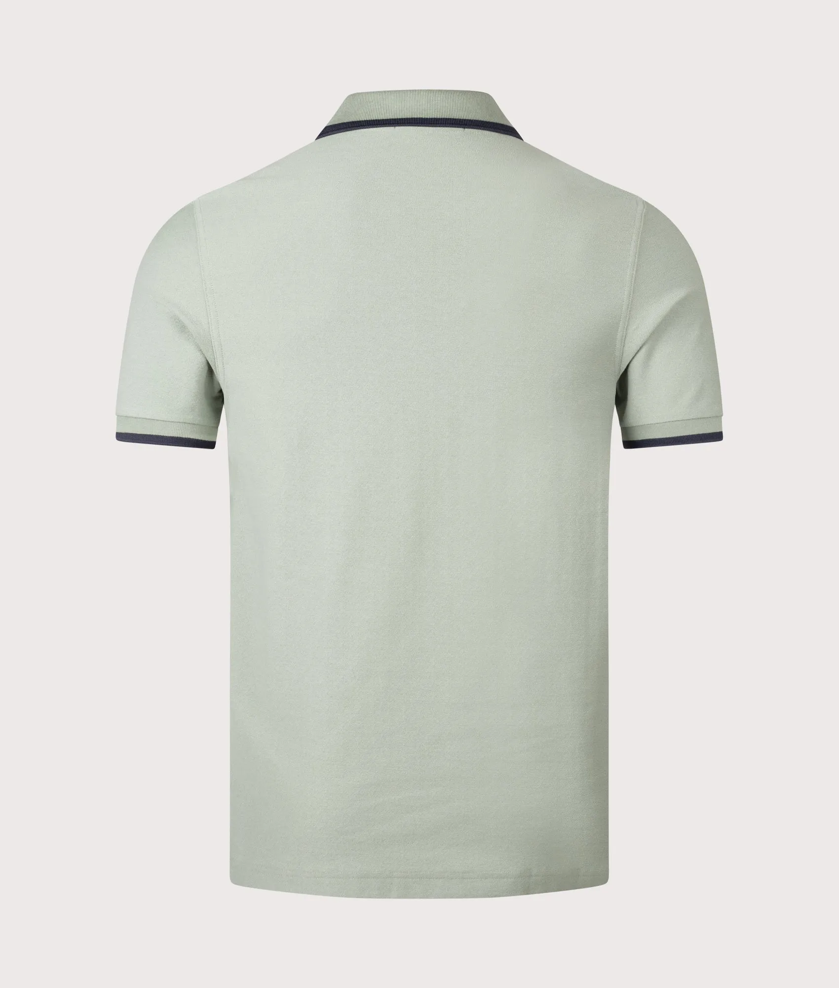 Crepe Piqué Polo Shirt sold by EQVVS product image thumbnail 3