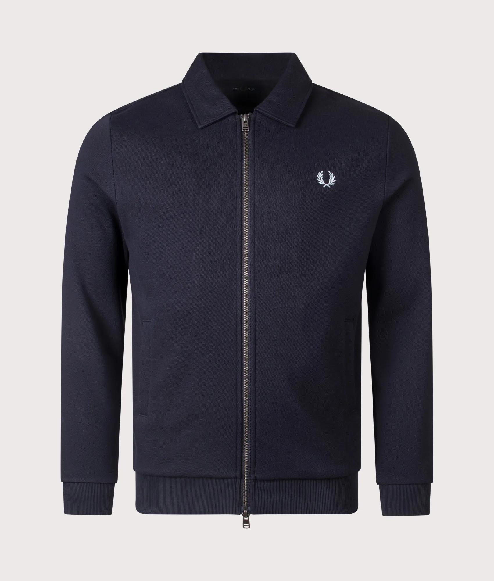 Zip Through Collared Sweatshirt sold by EQVVS