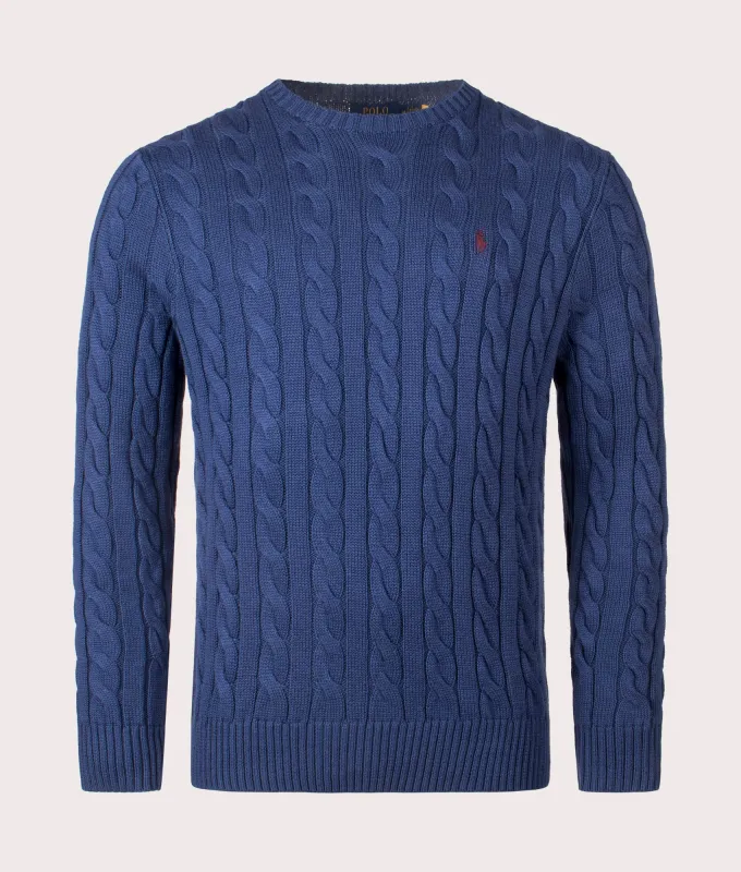 Cable Knit Cotton Jumper sold by EQVVS