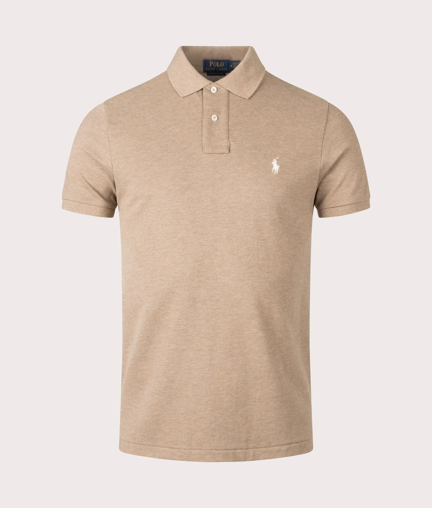Custom Slim Fit Mesh Polo Shirt sold by EQVVS