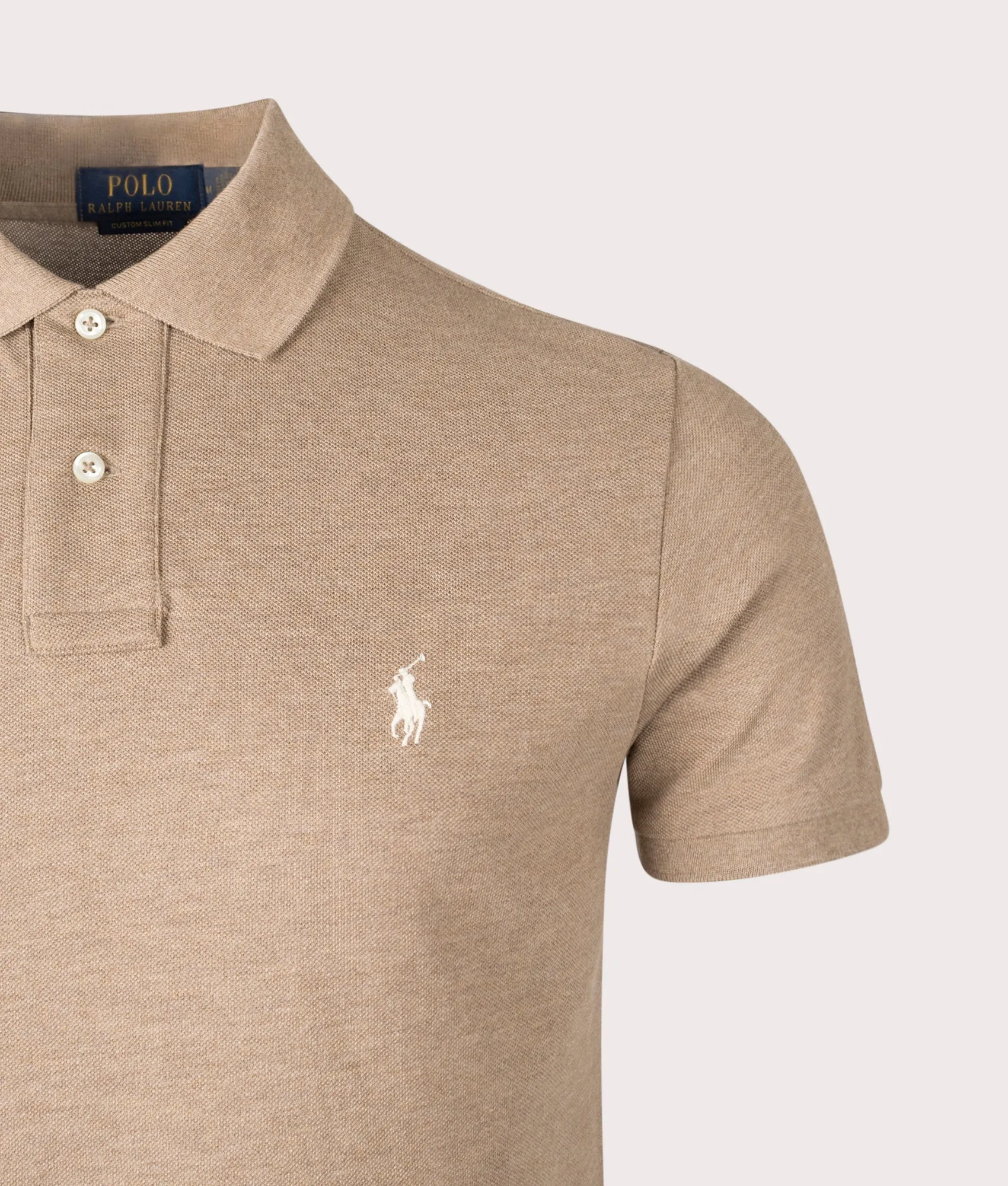 Custom Slim Fit Mesh Polo Shirt sold by EQVVS product image thumbnail 2