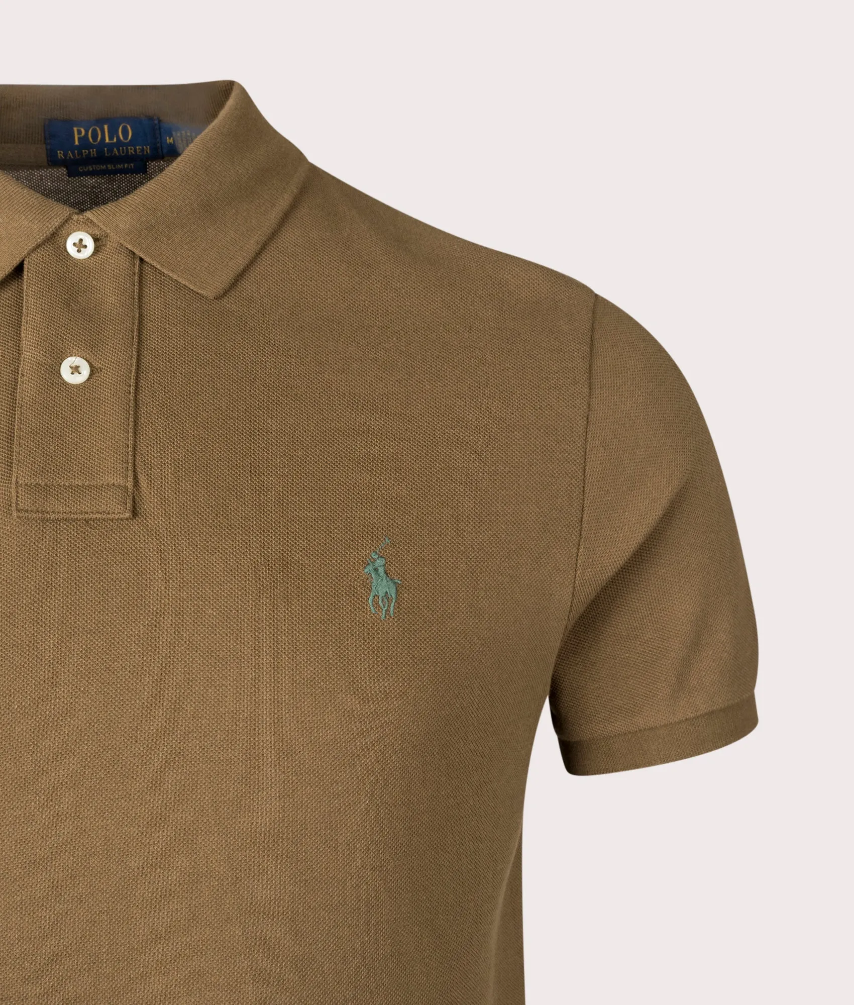 Custom Slim Fit Mesh Polo Shirt sold by EQVVS product image thumbnail 2