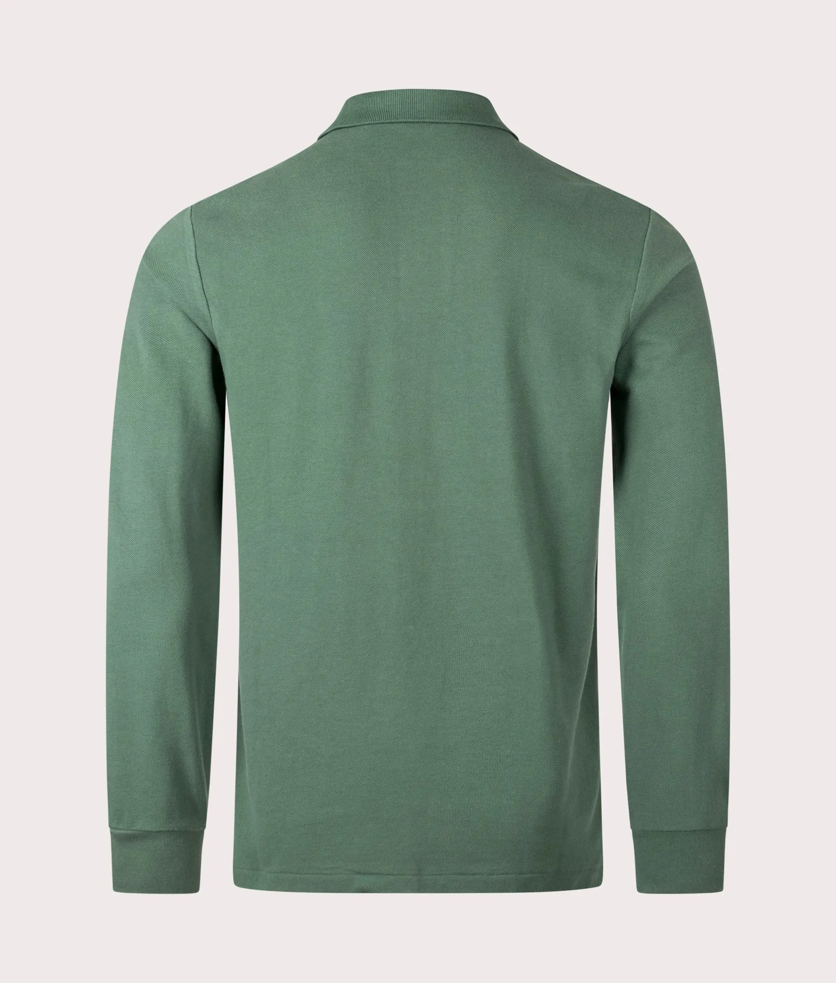 Custom Slim Fit Long Sleeve Polo Shirt sold by EQVVS product image thumbnail 3