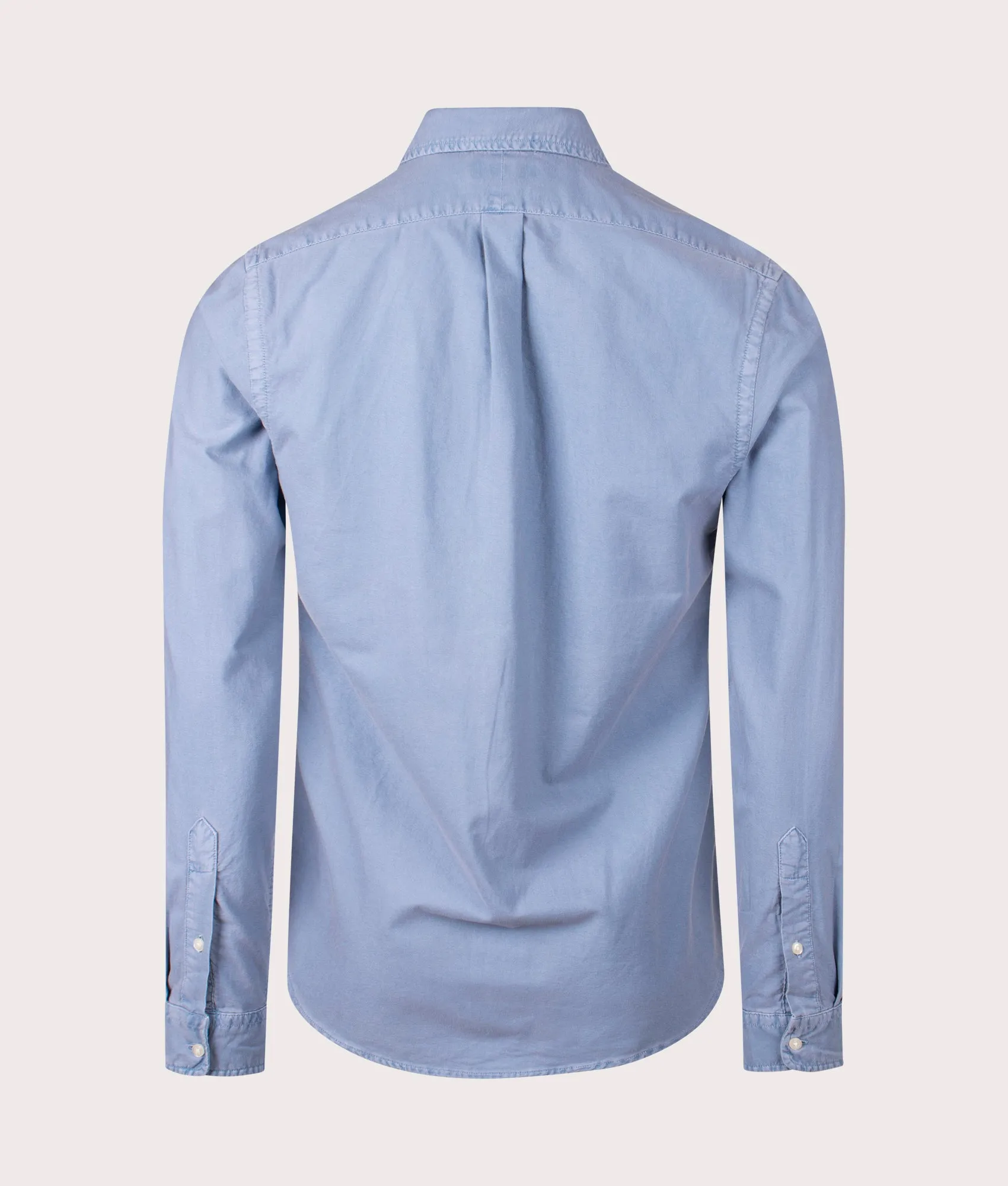 Slim Fit Garment-Dyed Oxford Shirt sold by EQVVS product image thumbnail 3