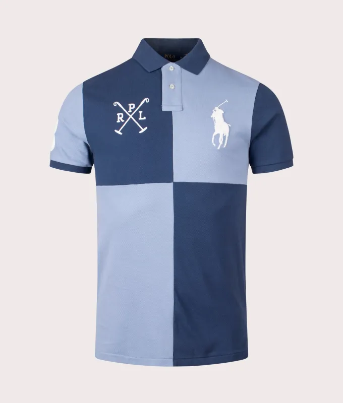 Custom Slim Fit Big Pony Mesh Polo Shirt sold by EQVVS