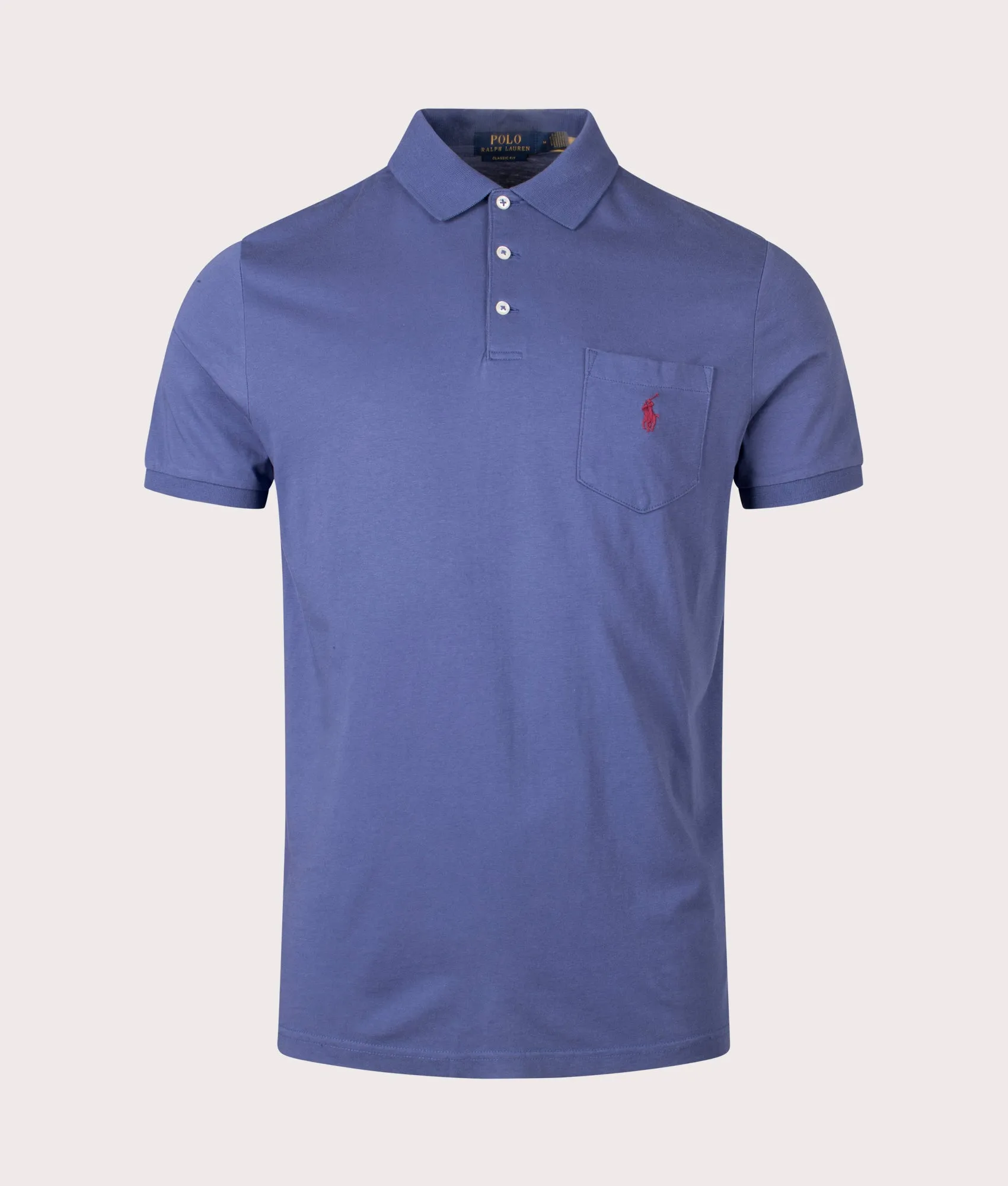 Classic Fit Jersey Pocket Polo Shirt sold by EQVVS