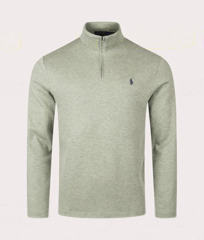 Jaquard Quarter Zip Sweatshirt sold by EQVVS