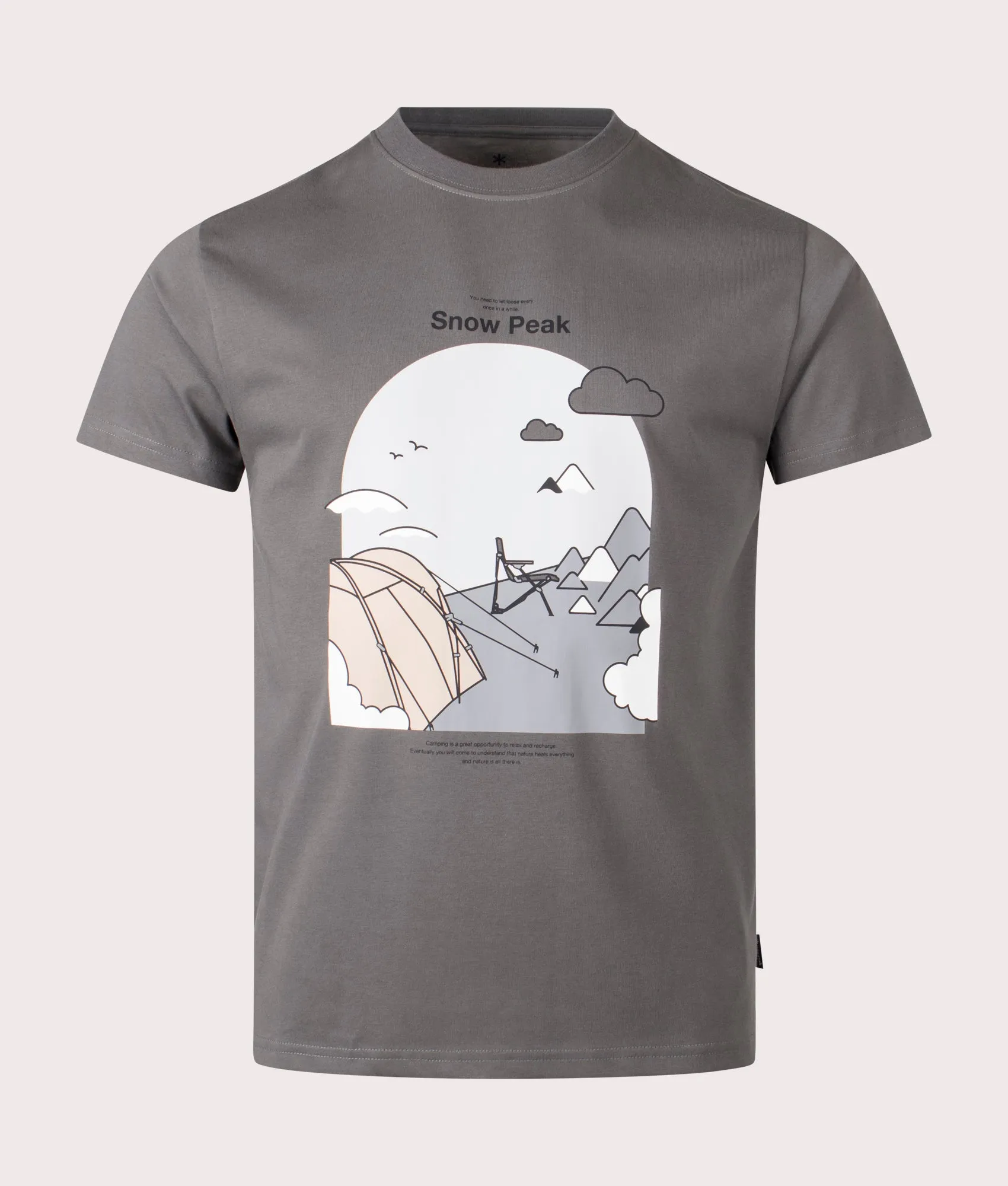 Camping Graphic T-Shirt sold by EQVVS