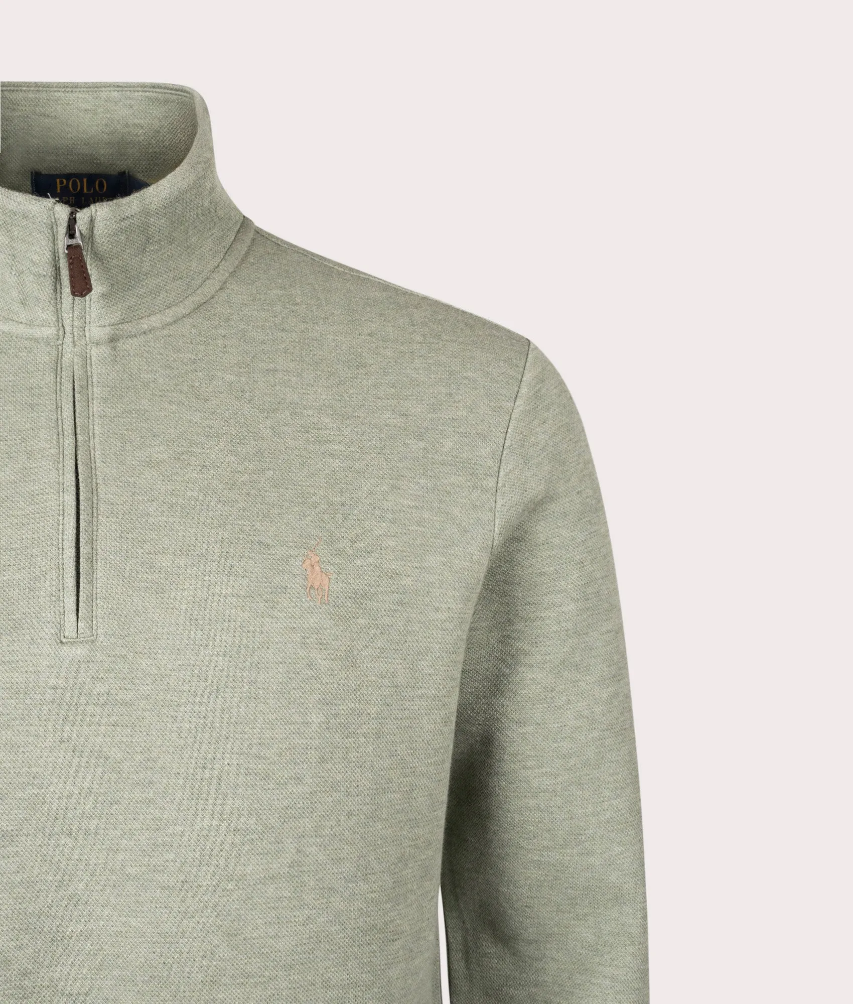 Double Knit Mesh Quarter Zip Sweatshirt sold by EQVVS product image thumbnail 2