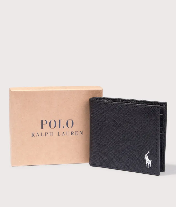 Saffiano Leather Billfold Wallet sold by EQVVS