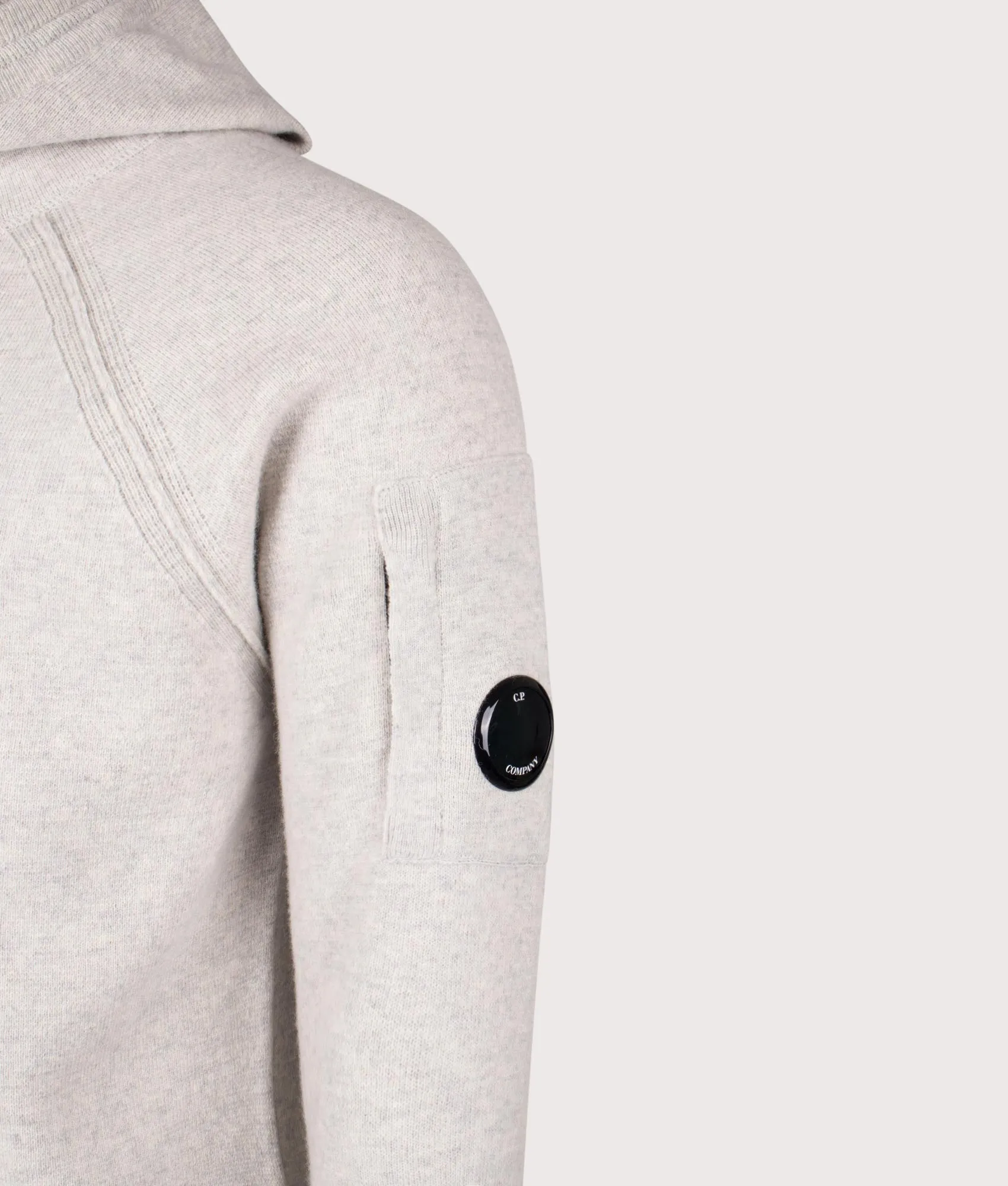 Lambswool GRS Hooded Full Zip Sweater sold by EQVVS product image thumbnail 2