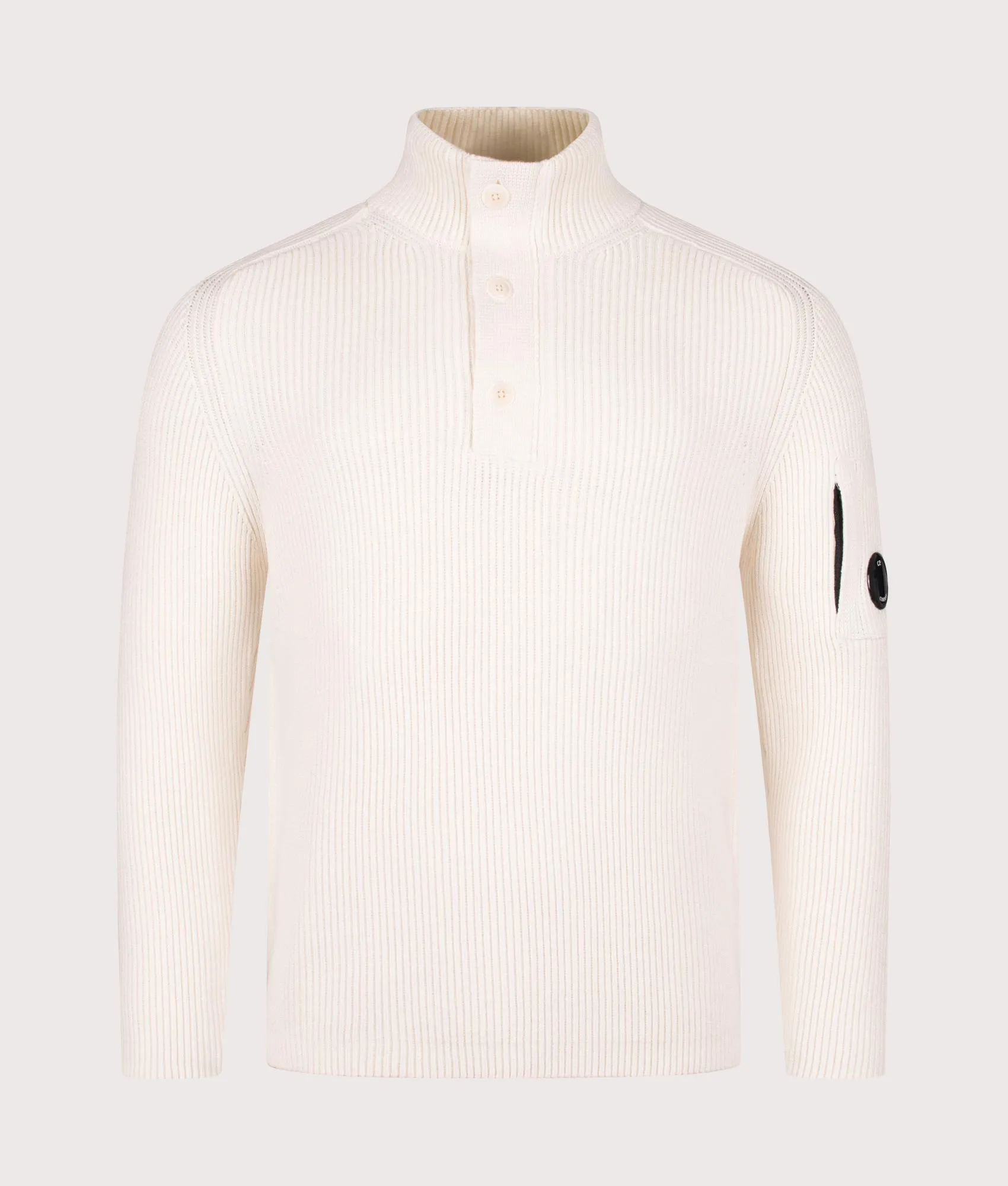 Full Rib Half Button Jumper sold by EQVVS product image thumbnail 3